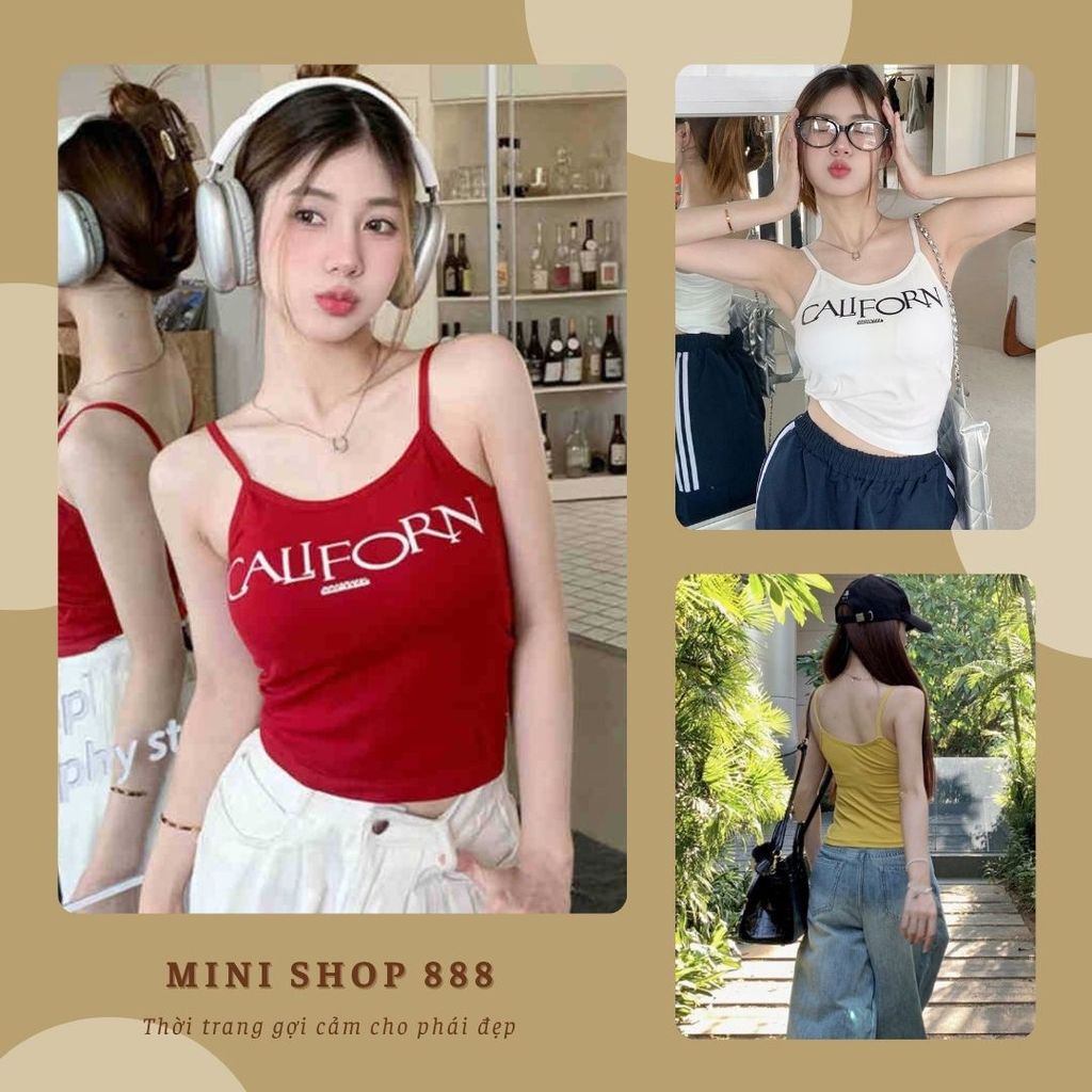 Mini shop 888 CALIFORN Womens 2-Strap Thin Bra with Chest Pad Hot Trend FY3433