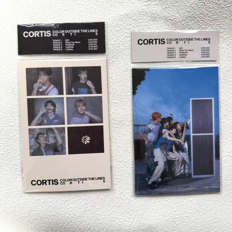 【พร้อมส่ง】Korean boy band cortis album card บั้ม บั้ม อัลบั้ม การ์ด รูปcortis เสื้อ การ์ด บั้ม เคส อ