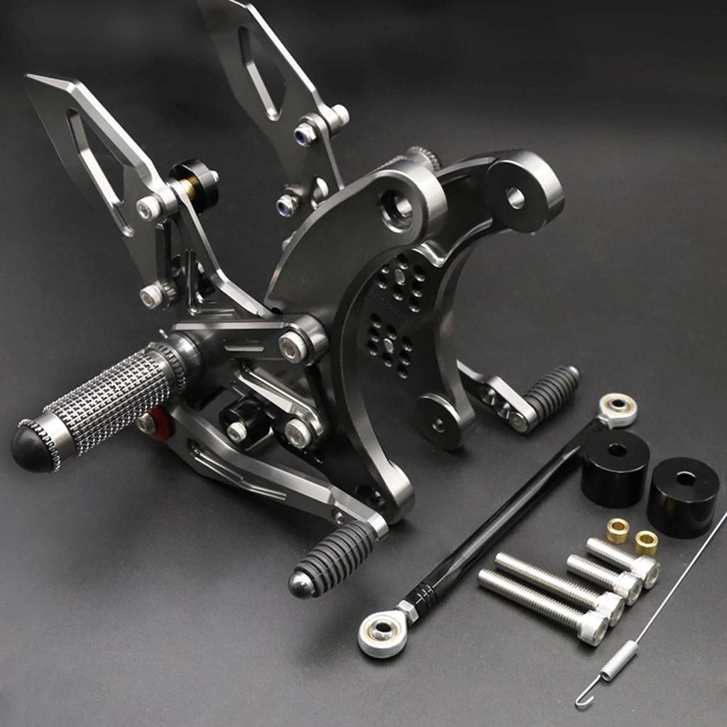 สำหรับ CFMOTO CF Moto 250SR 250NK CF250SR CF250NK 250 SR NK รถจักรยานยนต์ ที่วางเท้าด้านหลังชุดเท้าเ