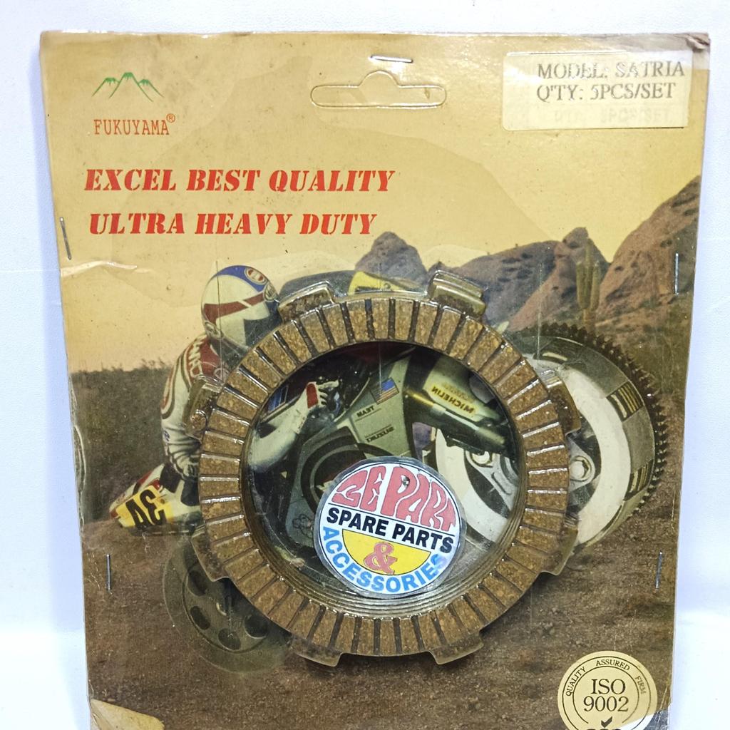 [3E อะไหล่และ Acc] Satria 2T 5 ความเร็ว PNP Shogun 110 ชุดซับคลัตช์ 5 ชิ้น Rare Item