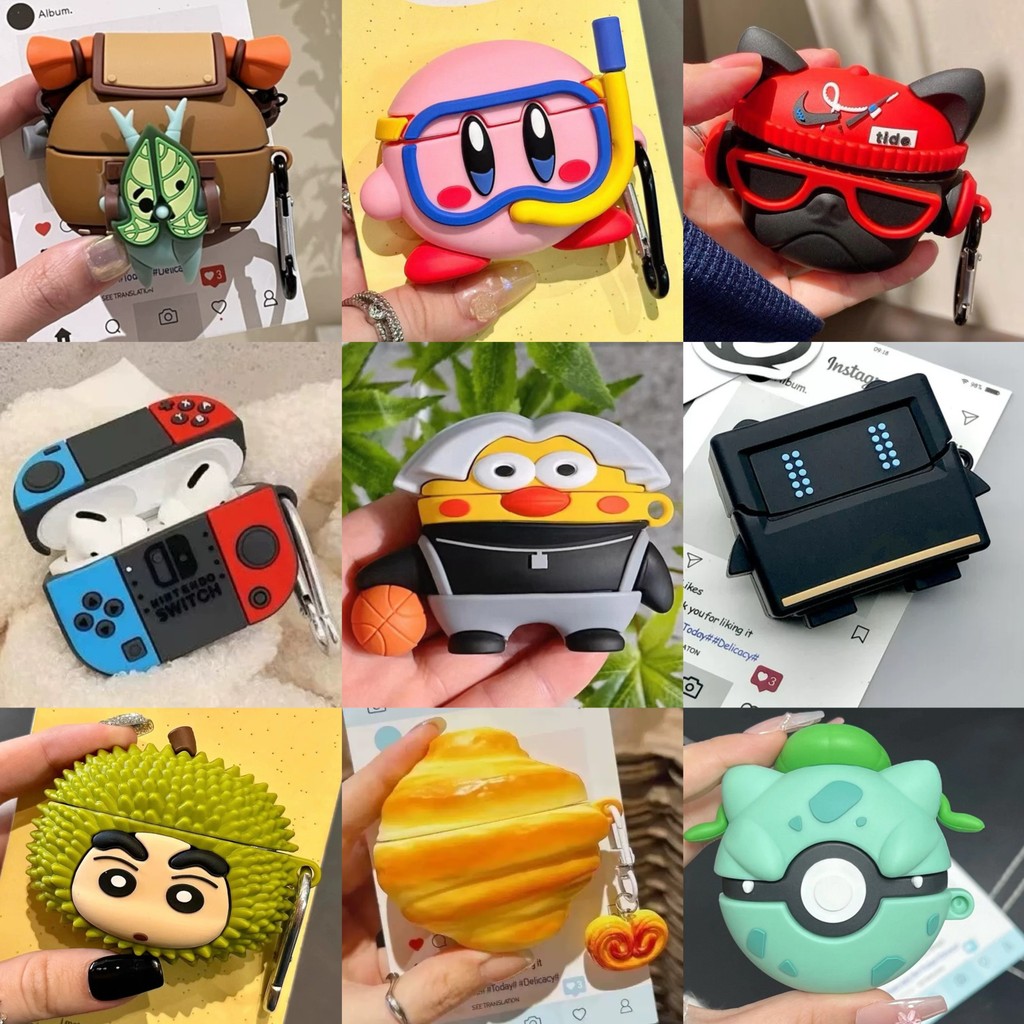 การ์ตูนน่ารัก The Legend of Zelda หุ่นยนต์สําหรับ Shokz ชุดหูฟังบลูทูธไร้สาย Shokz OpenDots ONE E310 เคสป้องกันการ์ตูนน่ารัก anti-drop เคสป้องกัน soft Case