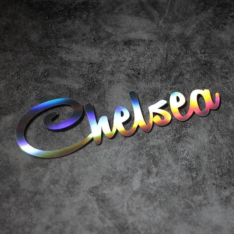 Chelsea Laser Car Sticker Liverpool Arsenna English Super Western Cart Emperor Bazaar Maman Union Me