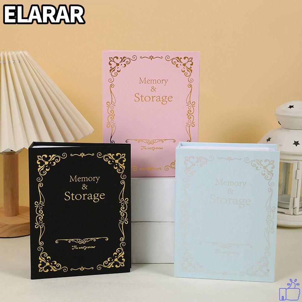 เอลรา‌สมุดเก็บภาพ ร, 100กระเป๋าแทรกประเภทอัลบั้มภาพ,ปั๊มร้อน ทําเอง คุณภาพสูง6นิ้วอัลบั้มรูปเก็บภาพ