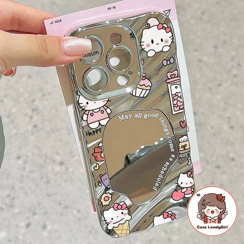 🔥ส่งจากไทย luxury Mirror เคส IPhone 17 16 15Pro Max IP11 14Pro Max XR พสัส13 12 7 8Plus X XsMax กระจ