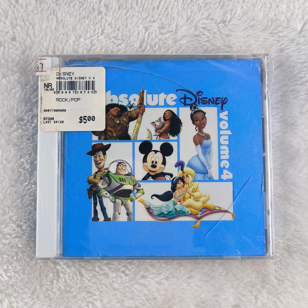 Z495 Different Absolute Disney: Volume 4 CD Compilation C0103