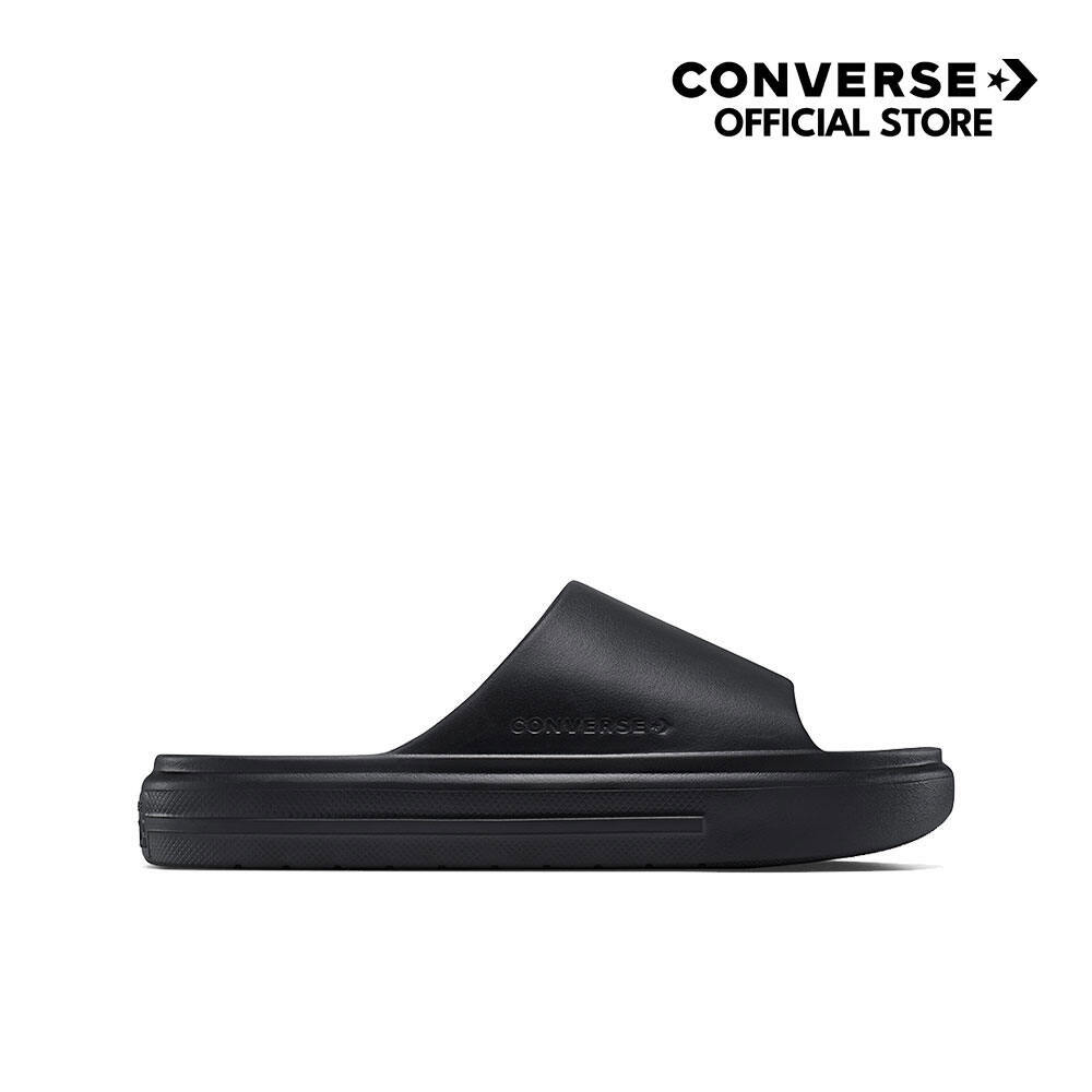 CONVERSE รองเท้า CONVERSE ESSENTIAL SLIDE SEASONAL COLOR BLACK Unisex A12174CU_S