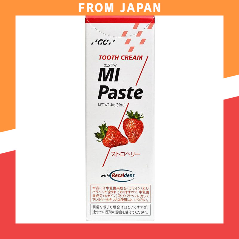 GC MI Paste 40g - Strawberry, Vanilla, Mint, Melon, and Yogurt Flavors