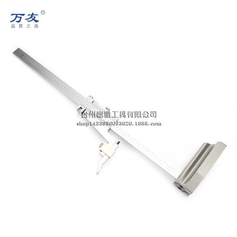 Vernier Caliper 0-200-300-500-600-1,000 มม.ความสูงเครื่องวัดความสูงความสูง Scribing ไม้บรรทัด Wanyou