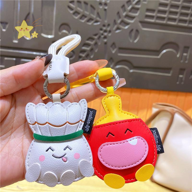 [JBTH] Mini PU พวงกุญแจแบดมินตันจําลองสร้างสรรค์ของขวัญกุญแจแบดมินตันสําหรับรถยนต์กระเป๋าจี้กีฬาพวงก