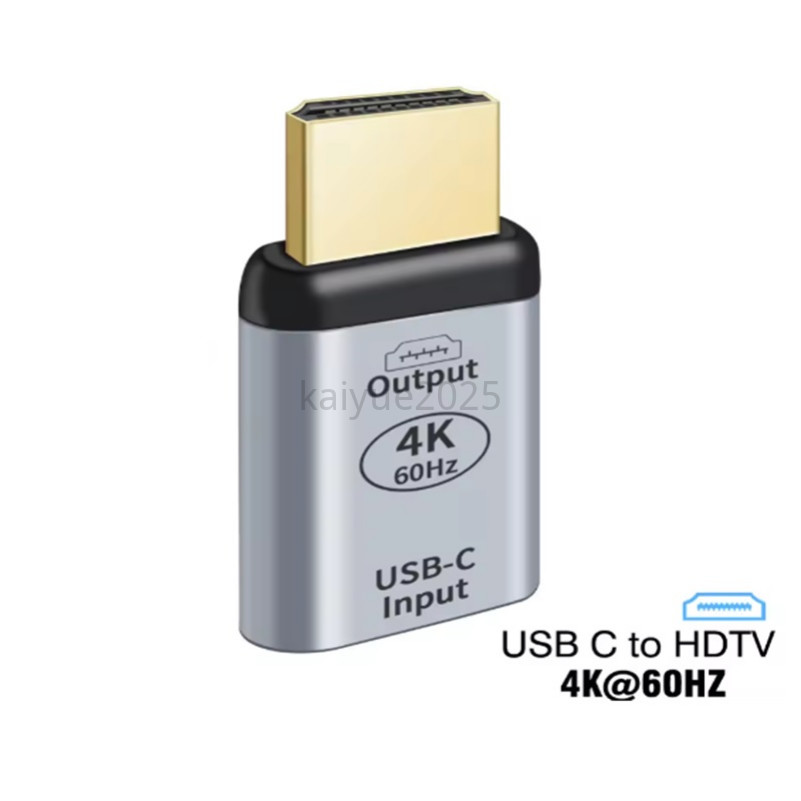 TYPE-C หญิงอะแดปเตอร์ HDTV 4K @ 60HZ สําหรับโทรศัพท์มือถือไปยังตัวแปลงทีวี/DP1.4 อะแดปเตอร์เอาต์พุต Ultra HD 4K @ 60HZ ประเภท C หญิง HDTV DP ชายแปลงสําหรับ Android Windows Samsung