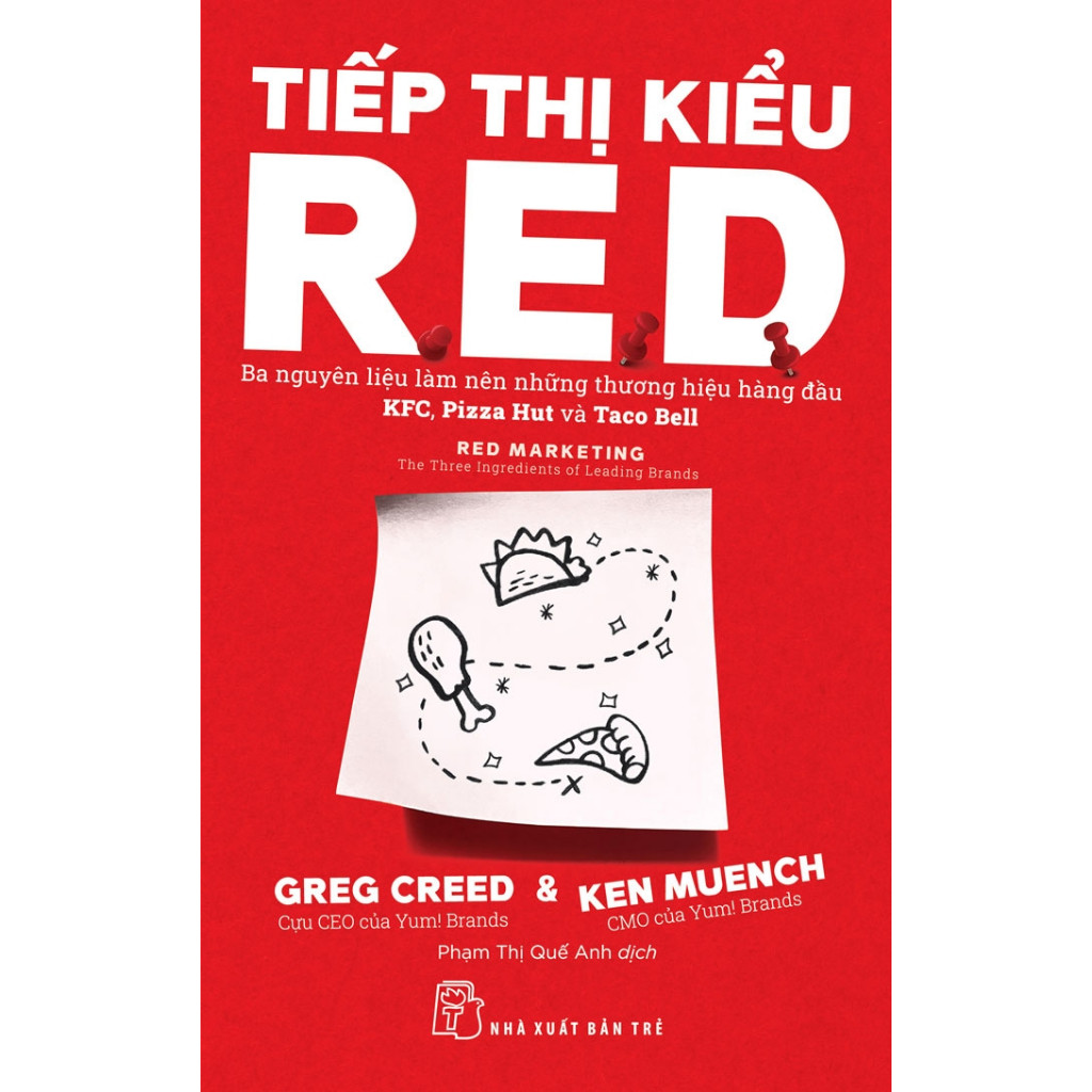 หนังสือ - RED Marketing: สามส่วนผสมที่ทําให้แบรนด์ชั้นนํา KFC, Pizza Hut และ Taco Bell (สํานักพิมพ์ห