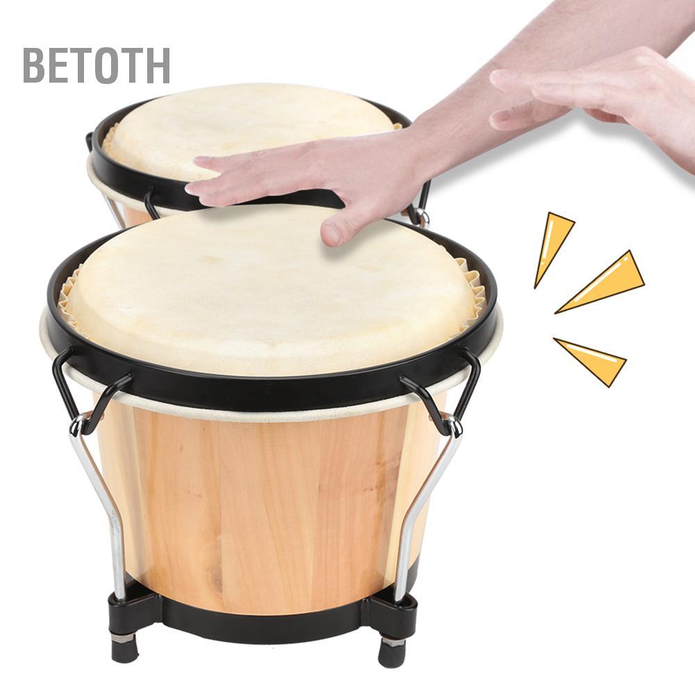 Betoth Djembe Drum Djembes มือแอฟริกันสำหรับผู้เริ่มต้นเล่นเพลง