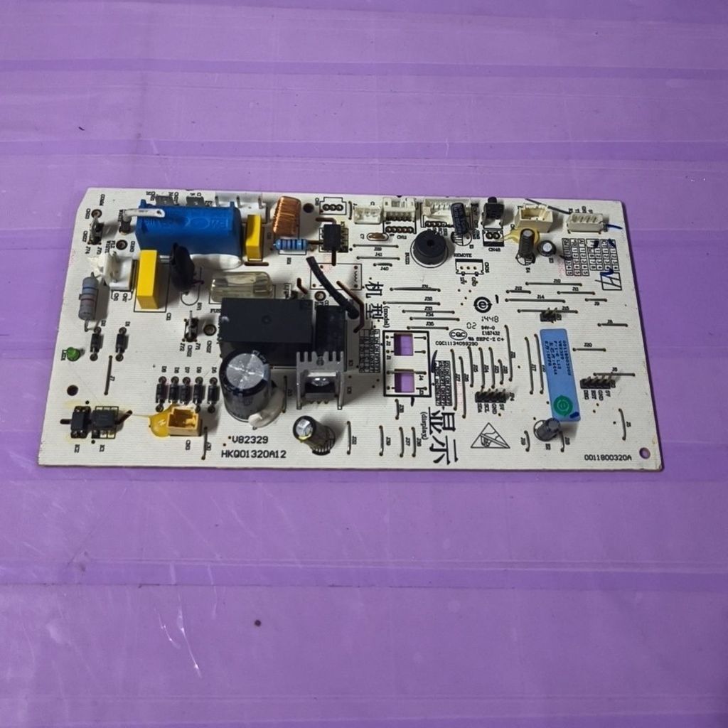 แผงคอมพิวเตอร์ตัวในแอร์ฮาเออร์ รุ่นKFR-35G/NJC23AU1 ส่วนประกอบจำเพาะ รุ่นของตกแต่ง 0011800320A คุณภา