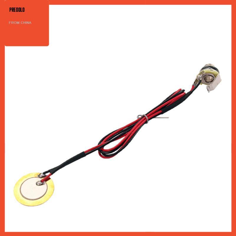 [Predolo] Piezo Pickup Drum Trigger Transducer แบบมีสายล่วงหน้าสําหรับกล่องซิการ์เปลี่ยนกีตาร์
