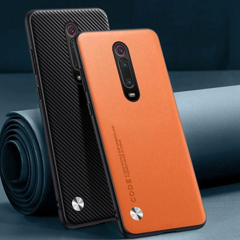 หรูหรา PU หนังสําหรับ Xiaomi Mi 9T Pro Mi9T Matte ฝาครอบซิลิโคนกันกระแทกป้องกันเคสโทรศัพท์สําหรับ Redmi K20 Pro Coque อุปกรณ์เสริมทนทาน