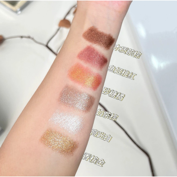 อายแชโดว์ F209 ปากกาดอลลี่อาย ตาหวานฉ่ำกลมโต พร้อมฟองน้ำ เมทัลลิก ติดทนนาน ประกายมุก - รูปที่ 3