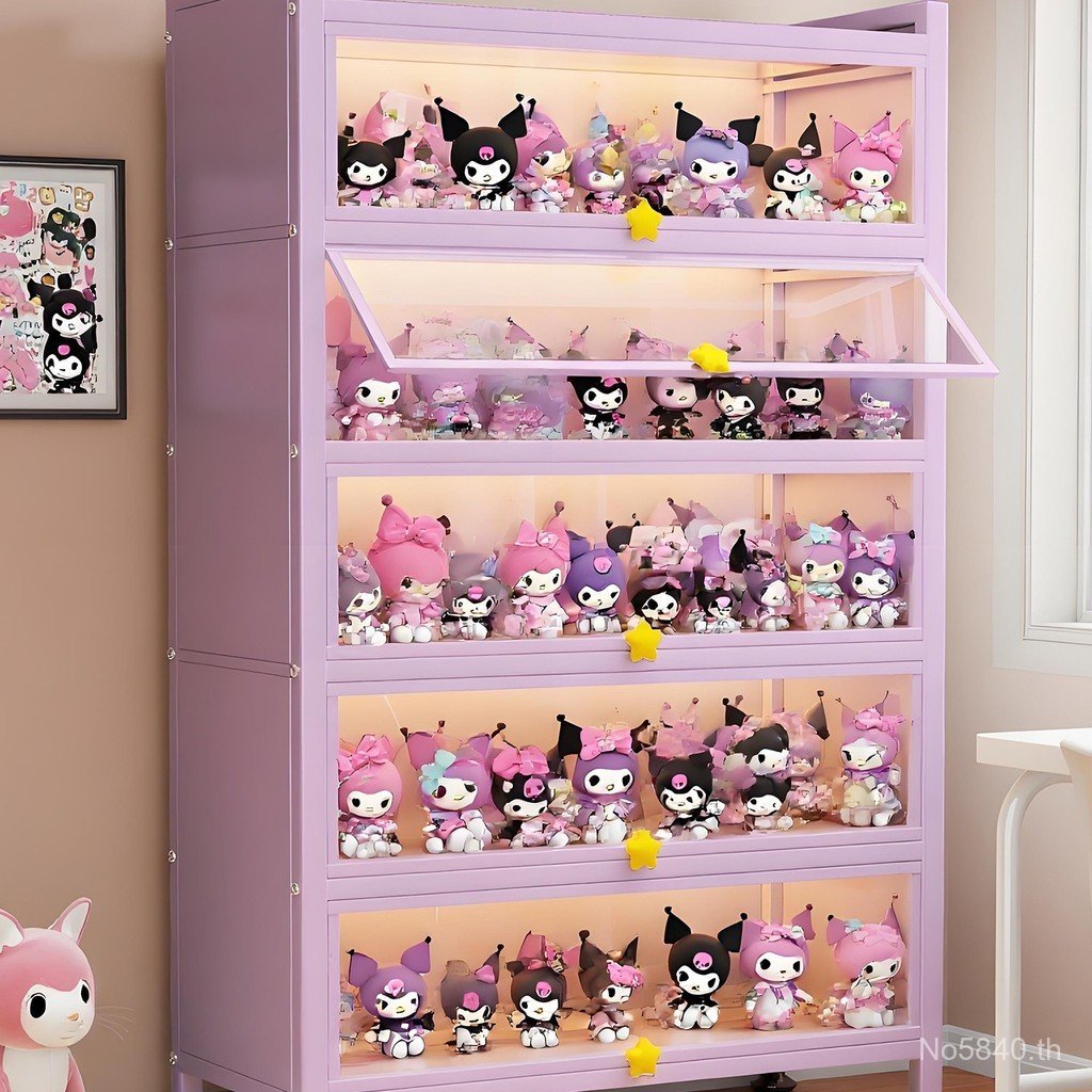 ตู้เหล็กแก้วสีม่วง Valley ตู้โชว์ห้องนั่งเล่นตู้แสดงตู้เด็ก Hand-made ตู้บาร์ Chi ตู้หนังสือ Mystery