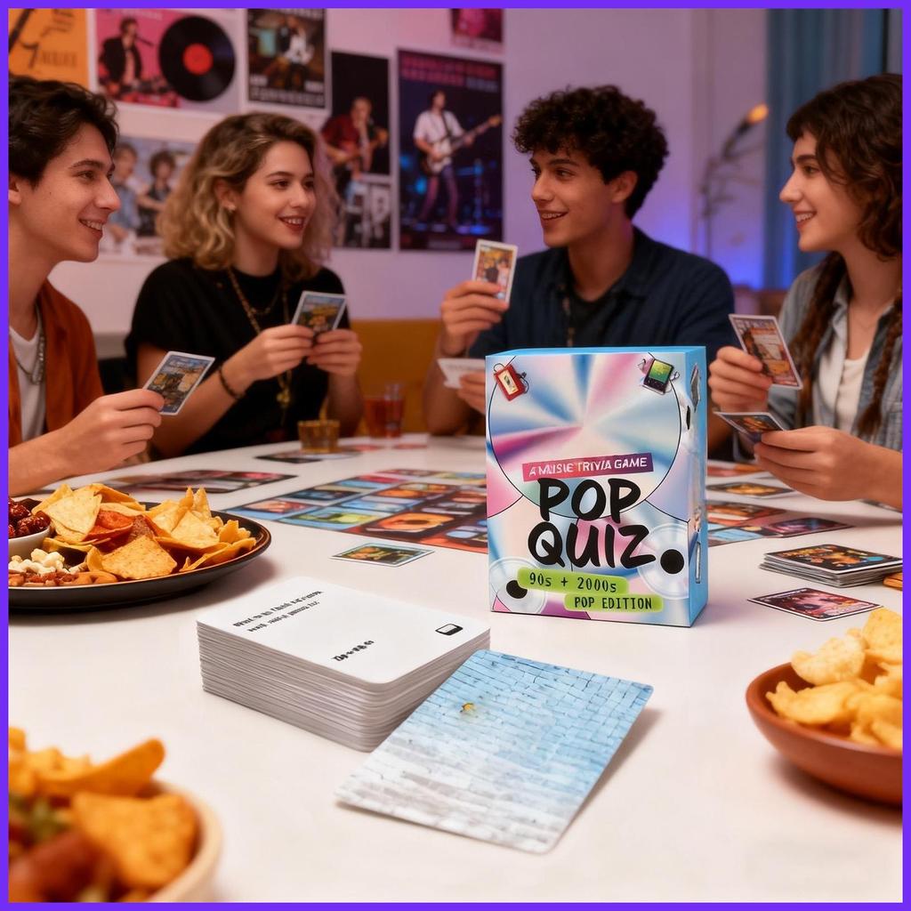 สําหรับแก้ไขเนื้อเพลง 90s และ 2000s trivia การ์ดเกมเพลง 90s 2000s ร้องเพลงของเล่นเครื่องดื่มเนื้อเพล