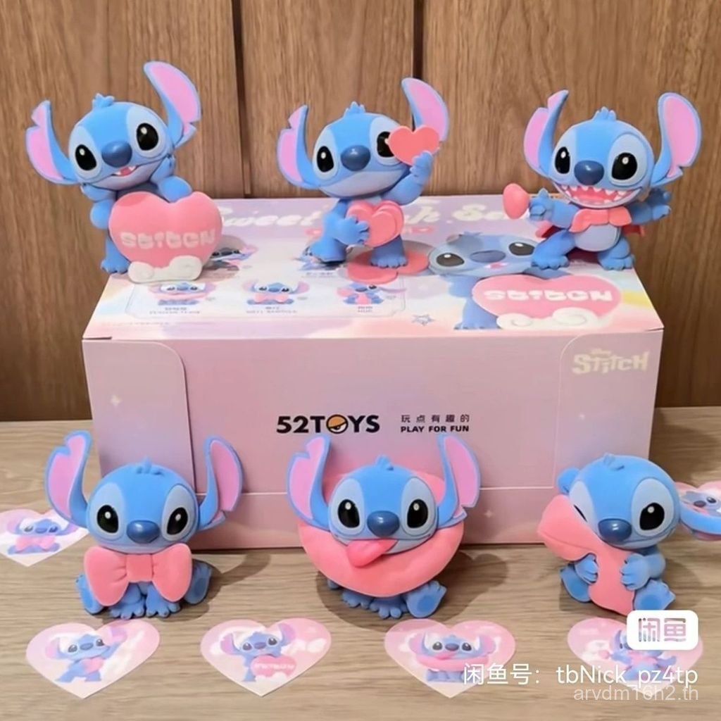 Figure Warm Stitch Toy 52TOYS Ornament Gift Star Baby Pink Series อินเทรนด์ Disney Stitch