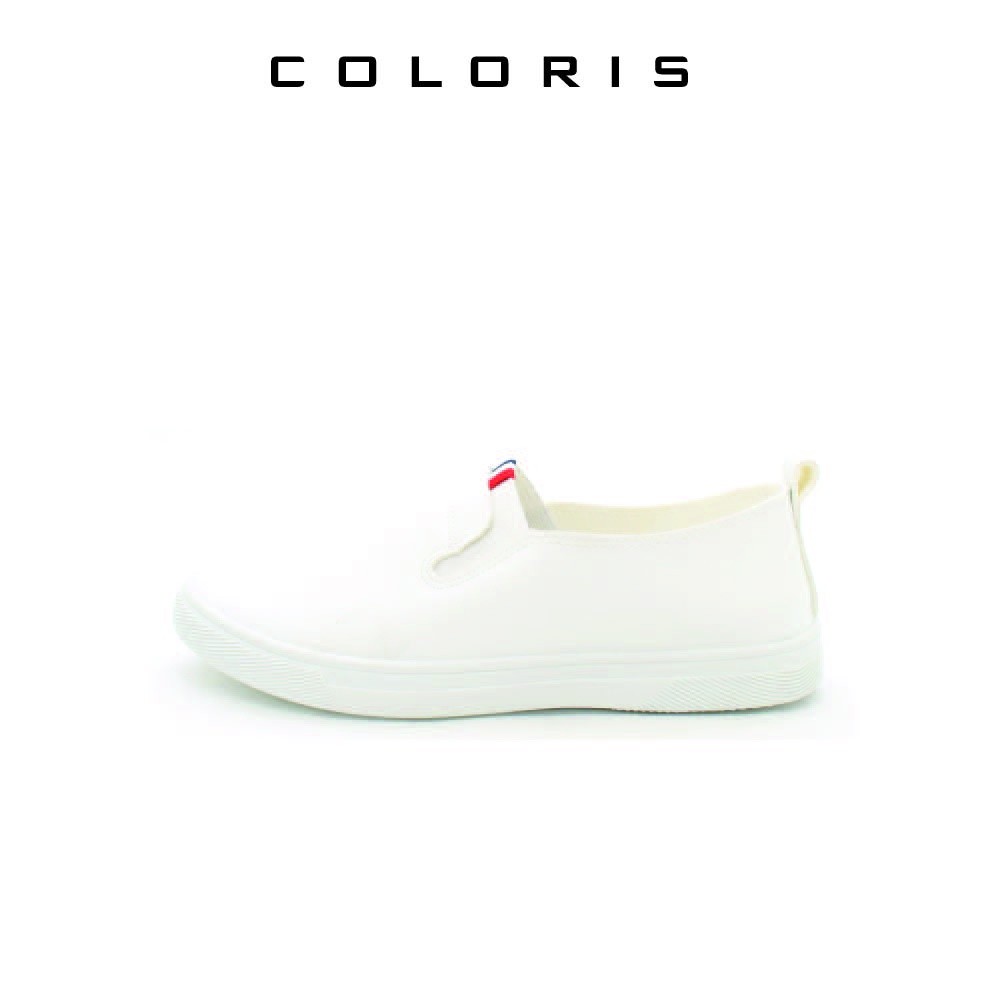 YA8 Coloris Women Slip On Shoe - สีขาว CIOX777