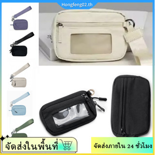 (จัดส่งในพื้นที่) ข้อมือ-ประเภทไนลอนกันน้ํากระเป๋าสตางค์ขนาด…