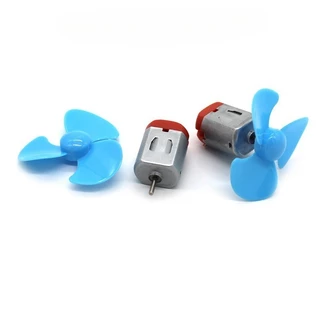 COD ชุดมอเตอร์ DIY มีที่เปิด/ปิด พร้อมใบพัด Set Motor ใบพัดขนาดเล็ก โฮมเมด เล็ก เรือ ของเล่น