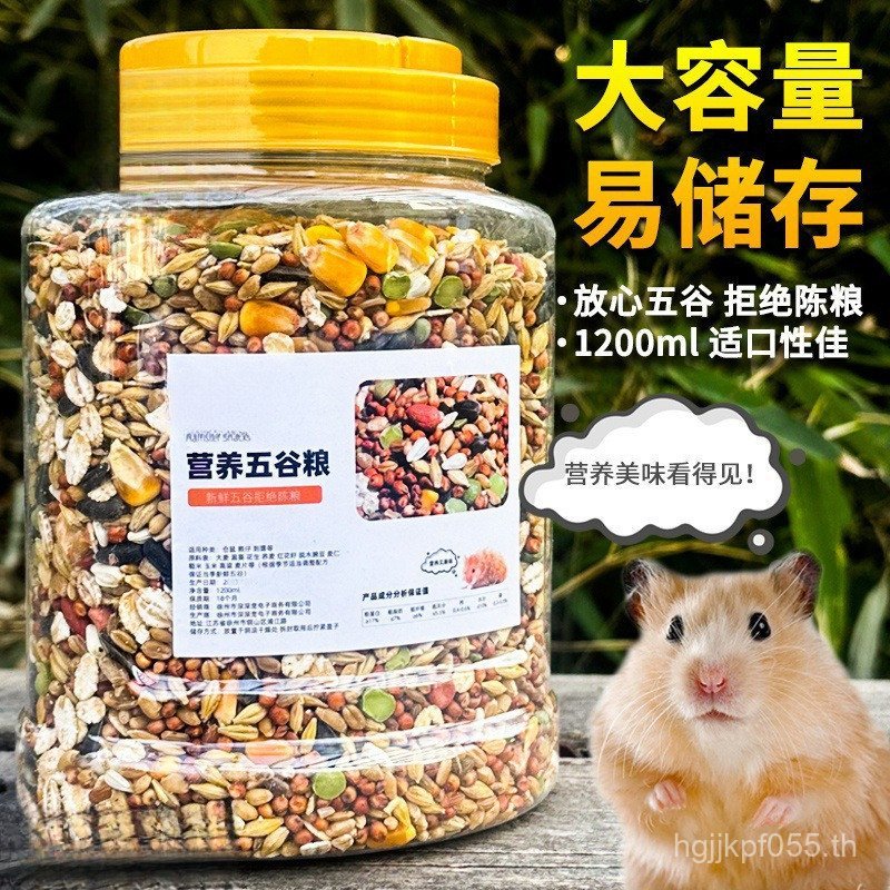 Staple Food Rat Food Free Shipping Hamster Small Hamster Delicious Food Grain Golden Bear Feed Multi
