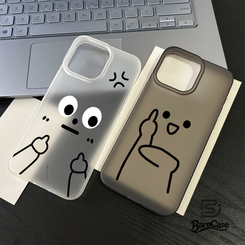 🔥เคสโทรศัพท์การ์ตูน Matte น้ำแข็ง ฝาครอบโทรศัพท์นุ่ม Iphone 17 16 15 14 13 12 11 Pro Max X Xr Xs Max 7 8 Plus