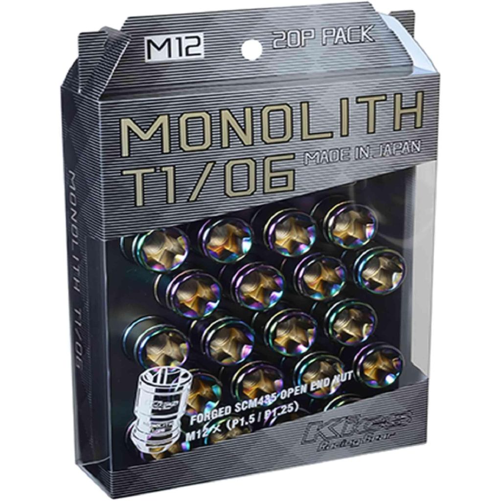 KYO-EI Kyoei Sangyo Kics MONOLITH โมโนลิธ M12×125 Neochrome 20P MN03N