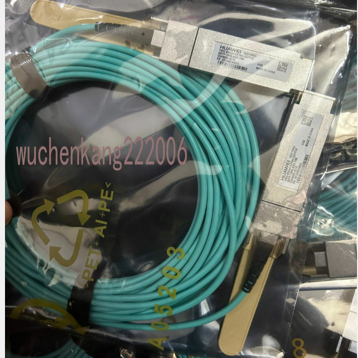 HW Huawei ยี่ห้อใหม่ 02311KNQ QSFP-100G-AOC-10M สายซ้อนสาย QSFP28