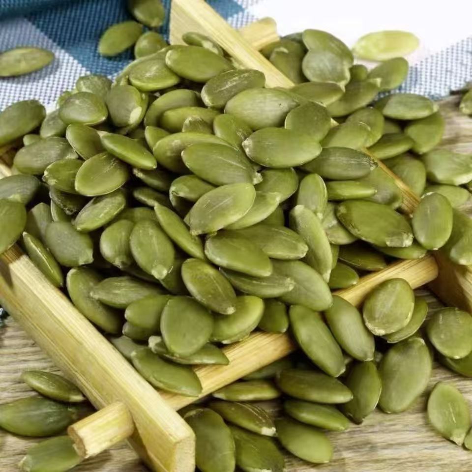 เมล็ดฟักทองเคอร์เนล 100 กรัมรสดั้งเดิมเมล็ดฟักทองเม็ดใหญ่ดิบขายส่งขนมไม่มีเปลือกจํานวนมากขายส่ง20251111