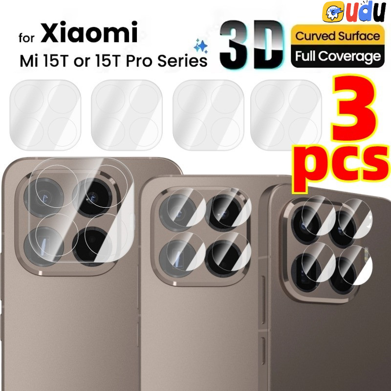 สําหรับ Mi 15T Pro Series - ฟิล์มเลนส์กล้องกระจกนิรภัย - HD กระจกนิรภัยใส - ฟิล์มป้องกันเลนส์ป้องกันรอยขีดข่วน - ป้องกันลายนิ้วมือ - ฝาครอบเลนส์กล้องด้านหลัง