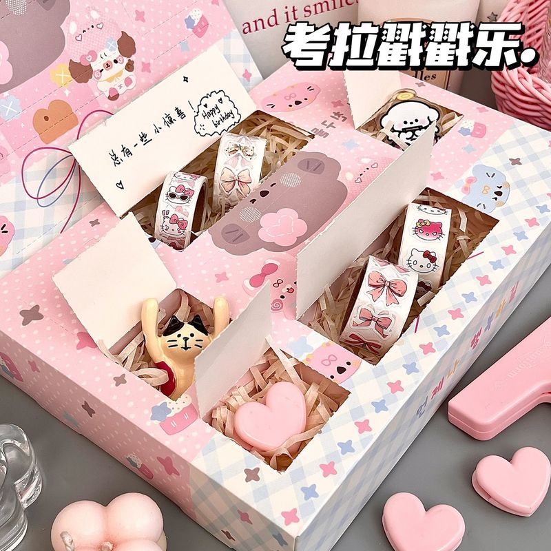 原创意大乐กล่องอิน卡通图手工diy ! ️夜乐品盒เพลงหลุมตาบอดกล่องนักเรียนหลุมโผล่หลุมเพลงเพลงเพลงเพลงตาบอดกล่องนักเรีย