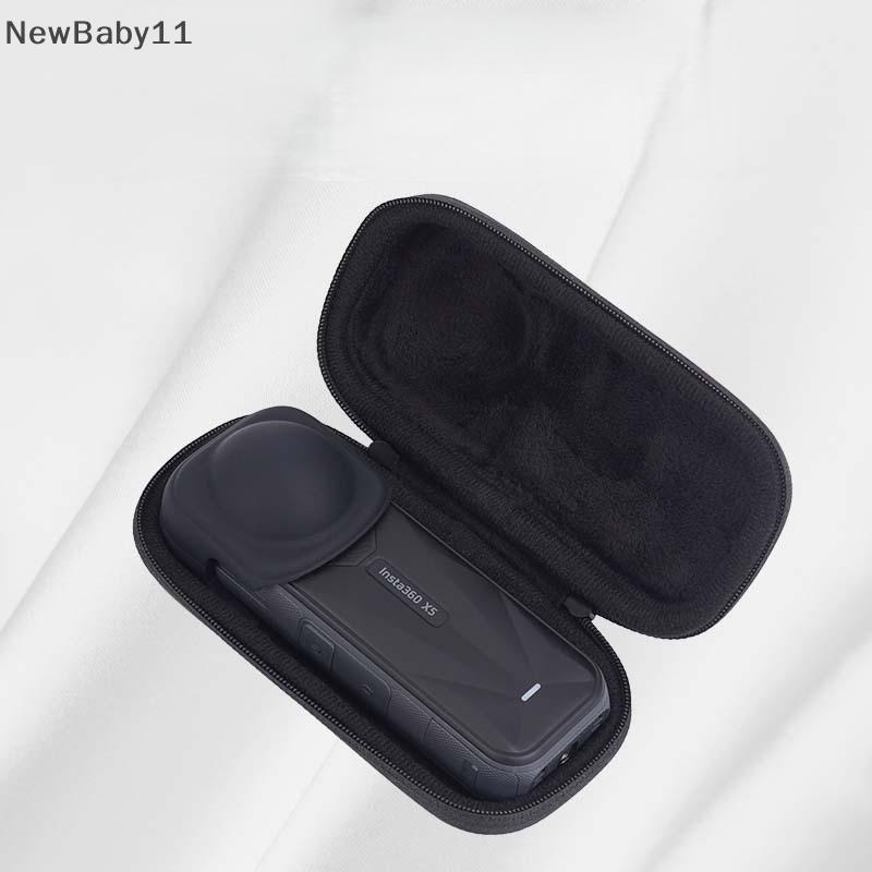 NY 1 ชิ้น Hard Shell Travel Storage Case กระเป๋ากล้องแบบพกพาสําหรับ Insta360 X5 กล้องอุปกรณ์เสริม PU