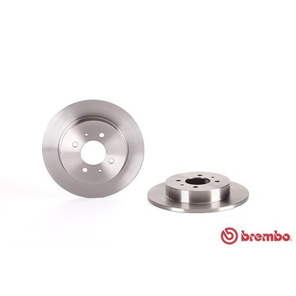 จานเบรคหลัง MITSUBISHI LANCER E-CAR CB5 1.8 1992- ท้ายเบนซ์ CK4 CK5 1996- 260MM BREMBO /ชิ้น