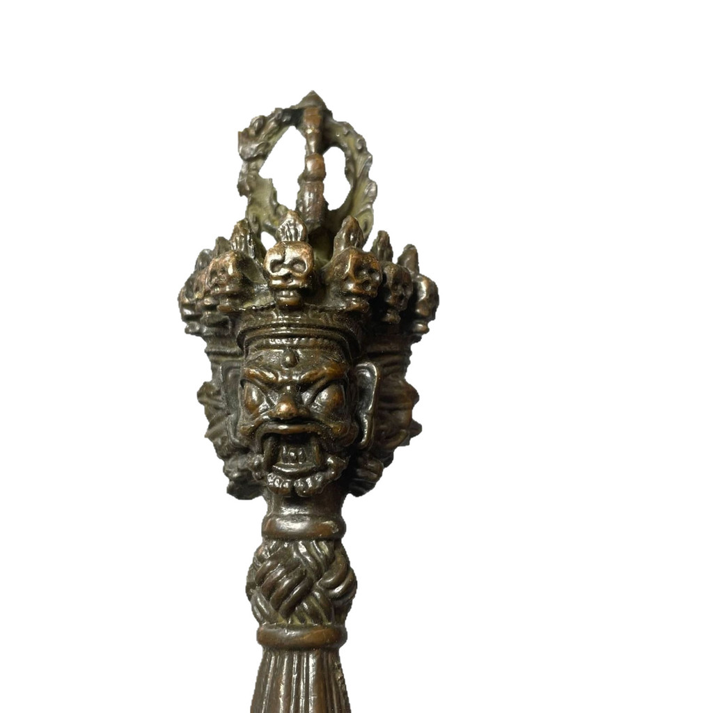 เนปาลทิเบต Vajra สามด้าน Puba Vajra Vajra Demon-Reduction Pestle Feng Shui เครื่องประดับจี้ ENH9
