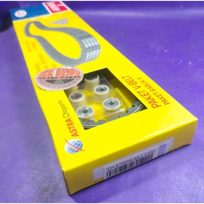 [3E อะไหล่และ Acc] ชุดสายพาน V Mio J Soul GT X Ride plus Roller Aspira VanBel Yamaha Mio J Rare Item