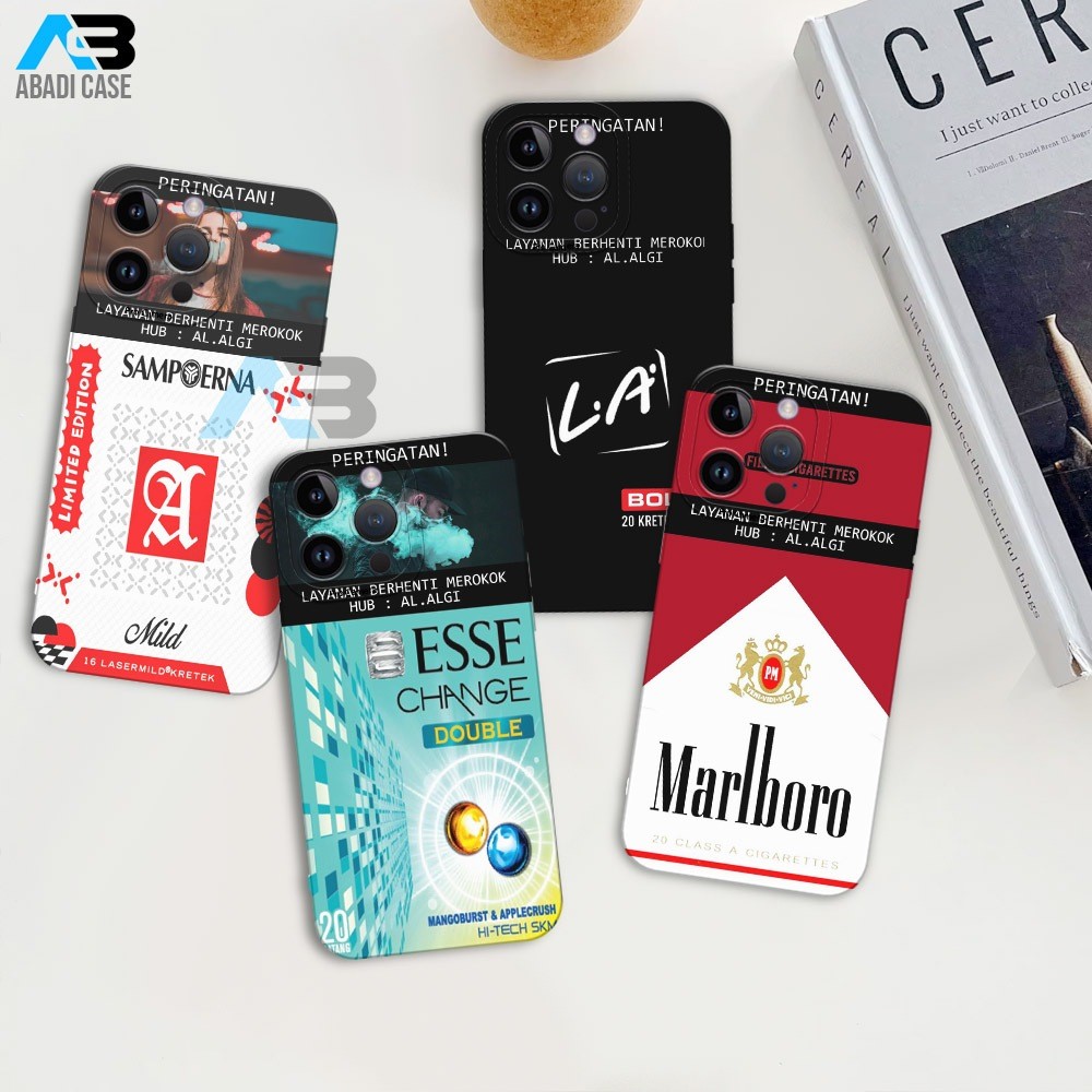 [ABC02] เคส Infinix Smart 5 Smart 6 Smart 7 Smart 8 Smart 8 Pro Smart 8 Pro - Smoke Motif RK 01 สําห