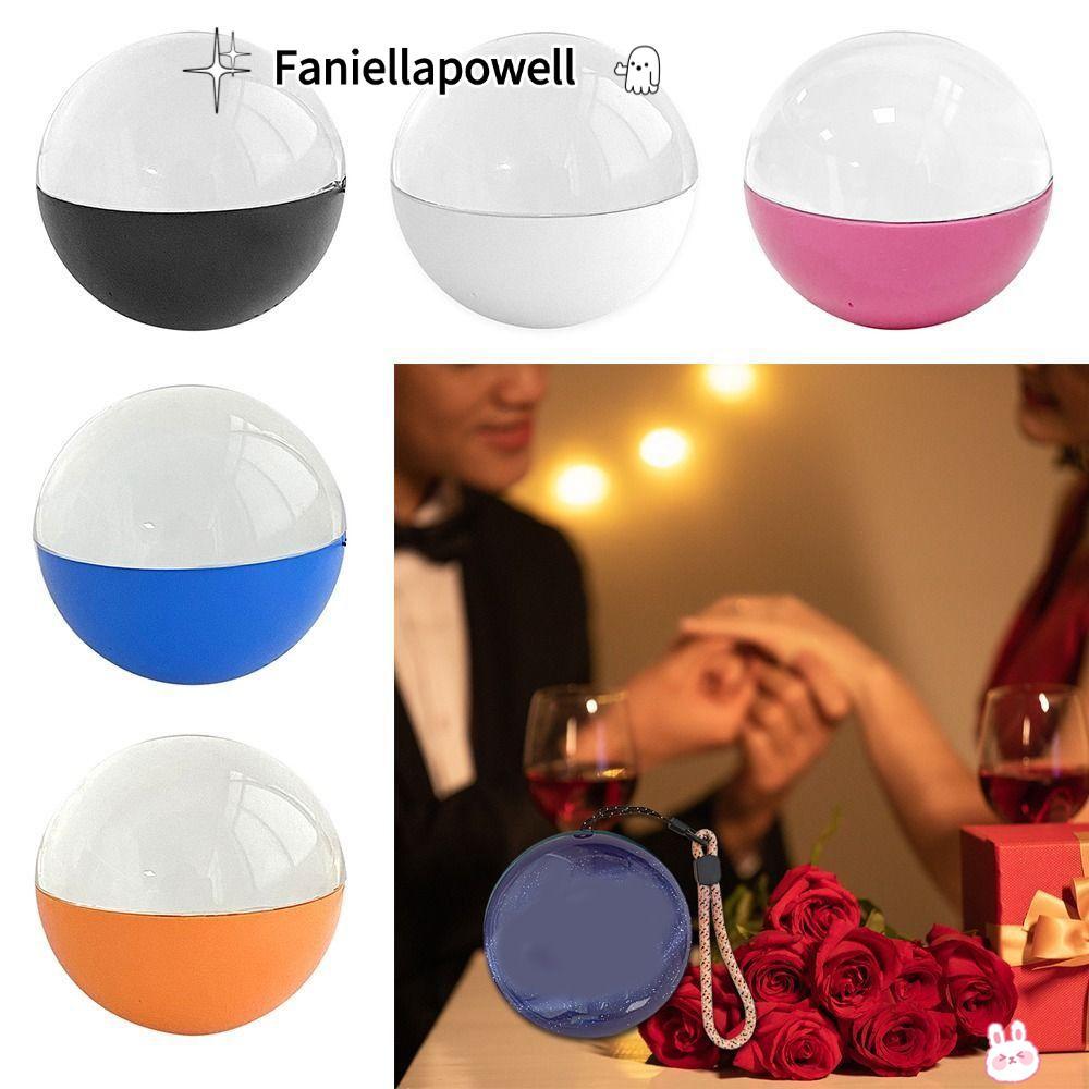 FANIELLAPOWELL คริสตัลบอล, Pixel Display Effect Video Display Ball, หน้าจออิเล็กทรอนิกส์ DIY Digital