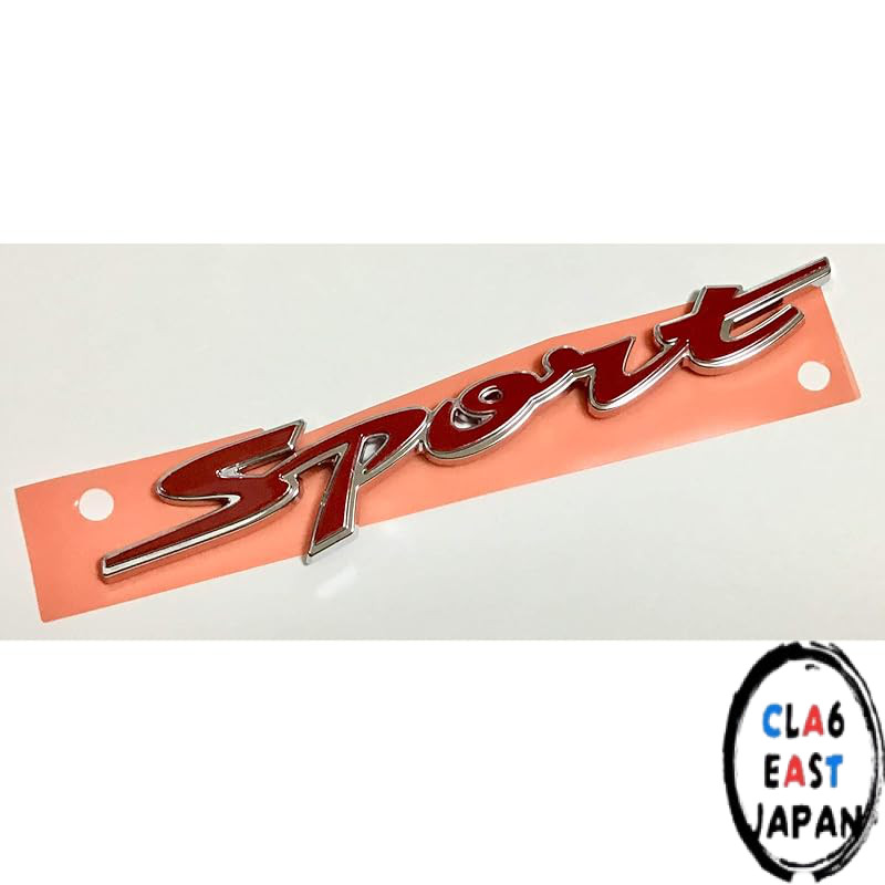 【Suzuki Car Emblem with Masking Tape】 Suzuki Sports in Red (ZC33S) Compatible with all models including Swift! (Genuine SUZUKI parts)