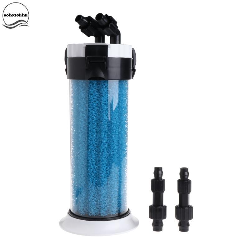 Ooh ถังกรองภายนอกที่เงียบสงบเป็นพิเศษ QZ-30 สําหรับปลาตู้ปลาสําหรับถังไม่มีปั๊ม