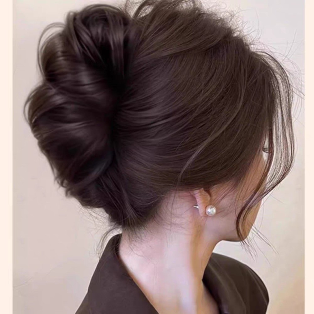 วิกผมปุยบุญบอลสำหรับผู้หญิง ออกแบบเหมือนเจ้าหญิง ใช้งานได้หลายโอกาส - รูปที่ 2