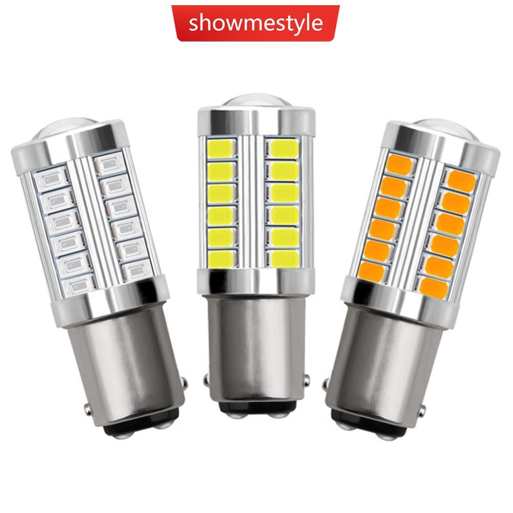 SES 1Pc 1157 33-SMD หลอดไฟ LED รถสํารองไฟย้อนกลับ 5630 BA15S P21W