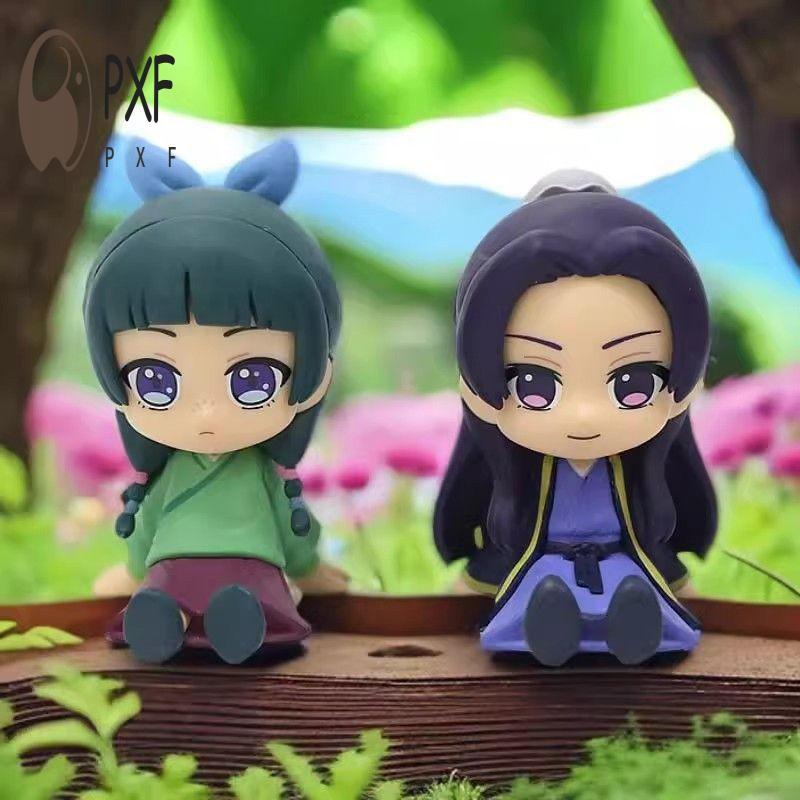 6 ซม. Maomao Jinshi Action Figure Noodle Stopper ของเล่นจาก Apothecary Diaries