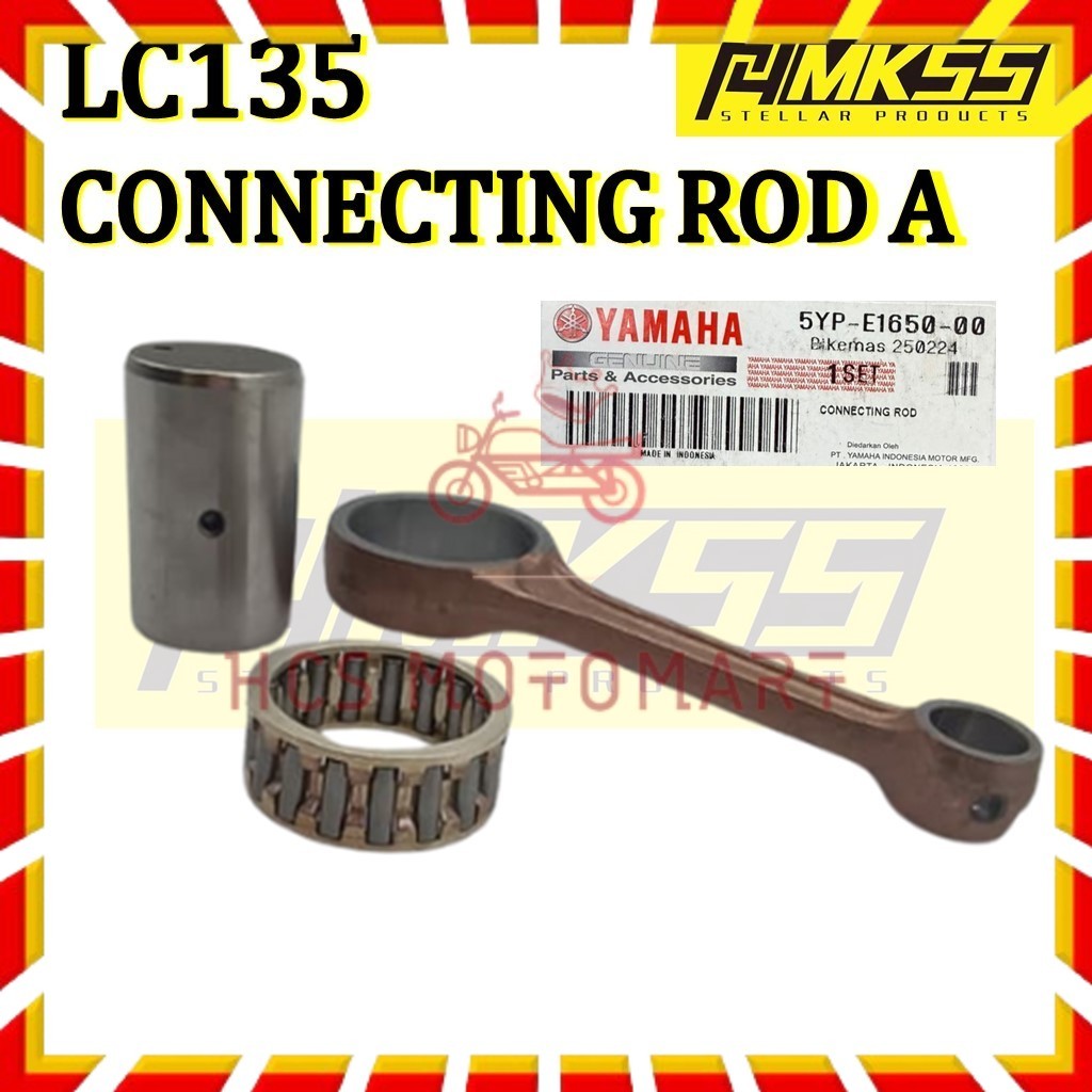 HCS YAMAHA LC135 LC 135 LC135 4S LC 4 ความเร็ว LC135 ใหม่ CONNECTOR ชุด CON ROD ชุด
