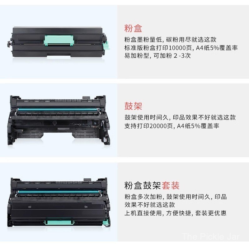 เหมาะสําหรับ Rico SP6430DN Selenium Drum SP6430C SP6400 SP6420 SP6440M SP6450 กล่องผง