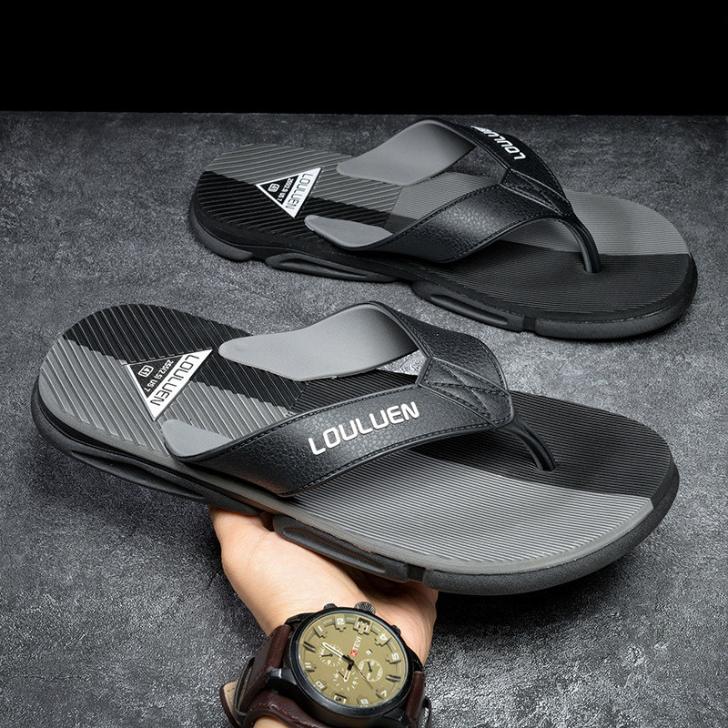 ฤดูร้อนผู้ชาย Flip-Flops eva รองเท้าแตะรองเท้าแตะ Anti-Slip ครัวเรือนหนา Soled ยางรองเท้าแตะกีฬากลางแจ้ง