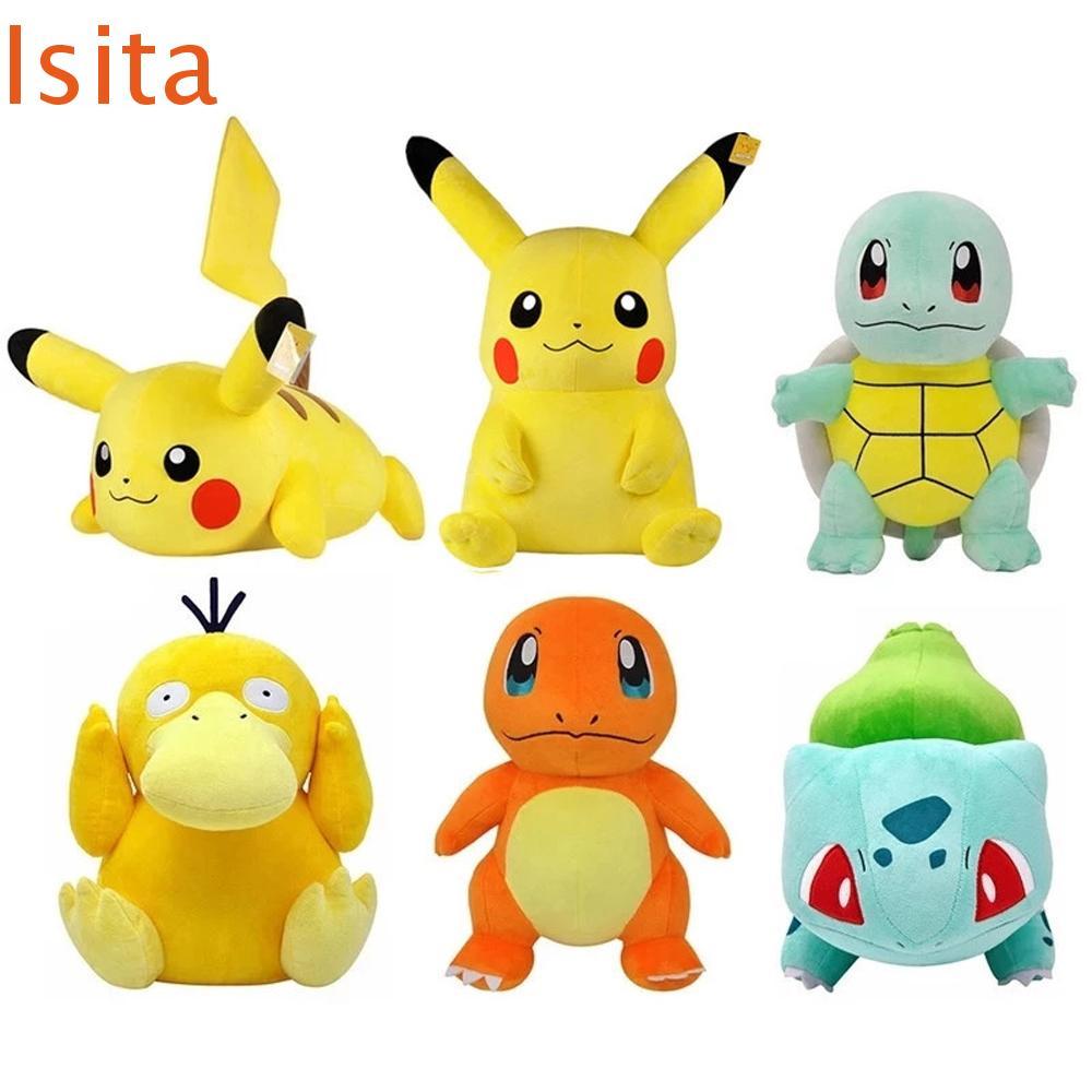 ISITAFTB ตุ๊กตาโปเกมอน Purin Charmander Bulbasaur Peluche Psyduck