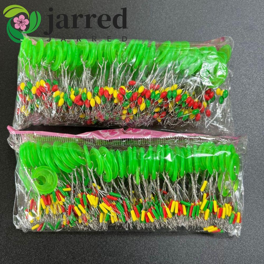 JARRED 600 ชิ้นรูปไข่ลอยน้ําหนักเบา S/M/L ตกปลา Stopper Bobber Stopper ตกปลาลอยถั่วปลาคาร์พอุปกรณ์ตก