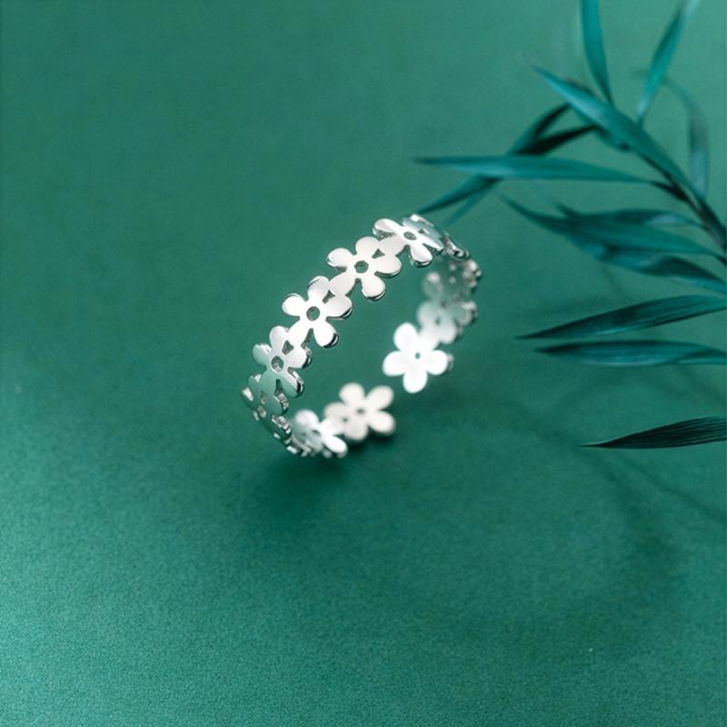 Spring Awakening Ring แหวนเงินแท้ S925 [MERCELO] ราคา ถูกที่สุด ดีลบีเคเค แกลเลอรีภาพที่ 2
